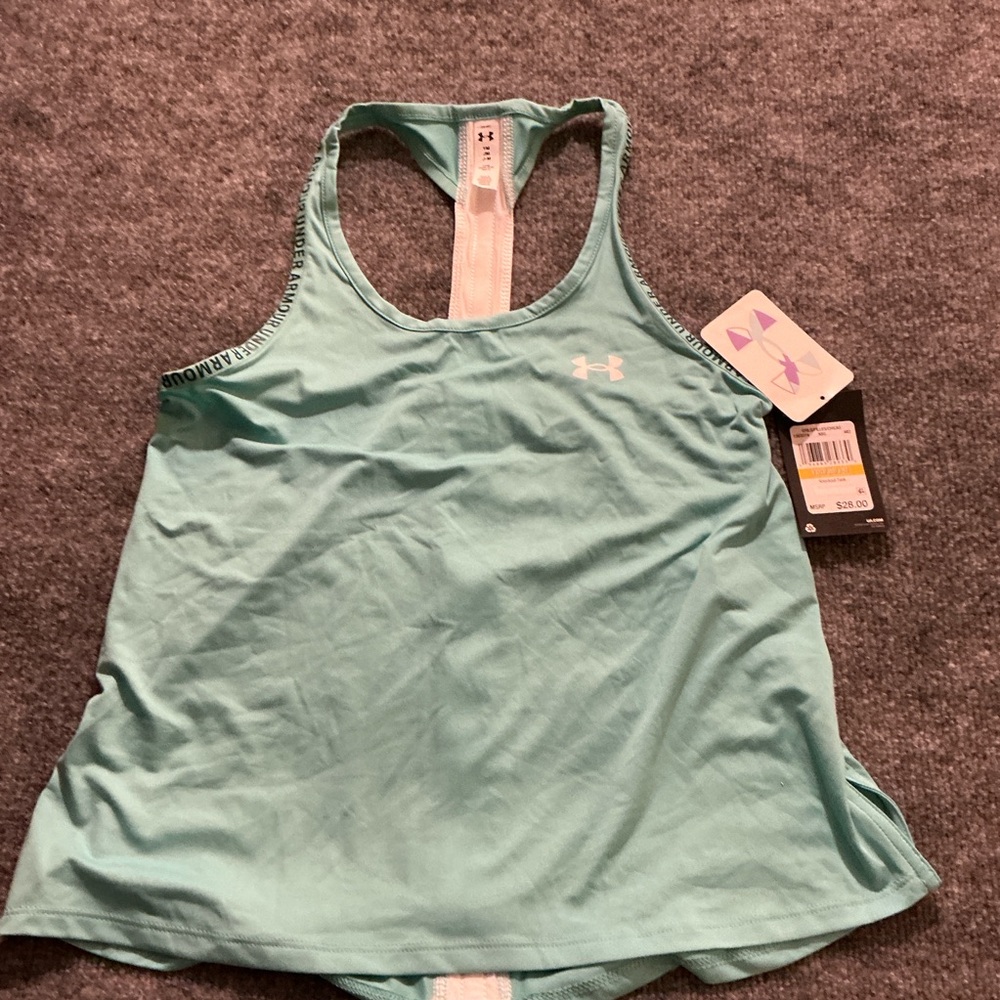 Under Armour Kids Aqua Racerback Tank Top